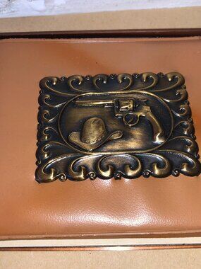Vintage 1950's Croyden Wallet Boys Cowboy Style in Case